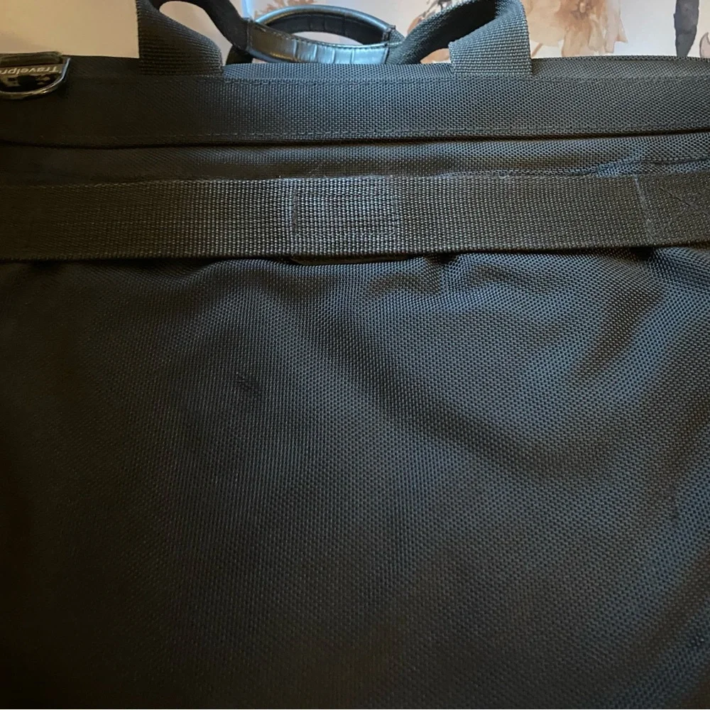 Men’s Black TravelPro Multifunctional Canvas Briefcase